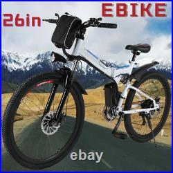 26inch Electric Bikes Bicycle E-Mountain Bike E-Citybike Ebike 35km/h Unisex UK