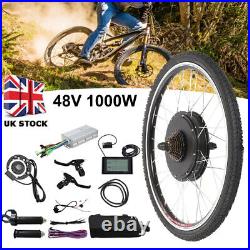 27.5 Wheel E-Bike Conversion Kit 48V 1000W Electric Bicycle Motor Front Wheel