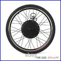 27.5inch 1000W Electric Bicycle Motor Conversion Kit Rear Wheel E Bike PAS P6T8
