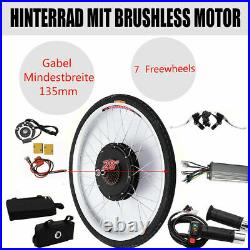 28 48V 1000W Rear Wheel Electric Bicycle Motor Set E Bike Conversion Kit new