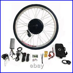 28'' 48V E Bike Front Wheel Hub Motor Conversion Kit 1000W Electric Bicycle Kit