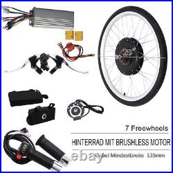28 48V Electric Bicycle Rear Wheel Conversion Kits 1000W Motor E-Bike DIY Hub