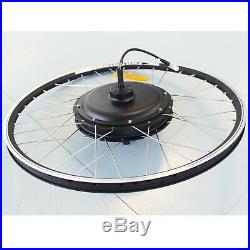 28/700C Rear Wheel 48V 1000W Electric Bicycle E Bike Conversion Hub Motor Rim