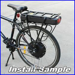 28/700C Rear Wheel 48V 1000W Electric Bicycle E Bike Conversion Hub Motor Rim