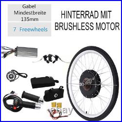 28 Electric Bicycle Motor Conversion Kit Ebike Rear Wheel Hub 48V UK
