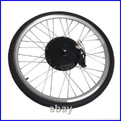28 In 1000W 48V E-Bike Electric Bicycle Front Wheel Hub Motor Conversion Kit