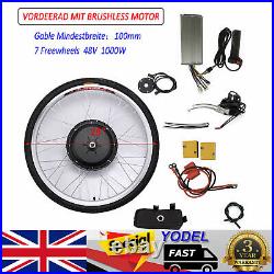 28 Inch 48V E-Bike Electric Bicycle Front Wheel Hub Motor Conversion KitHOT