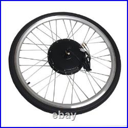 28 Inch 48V E-Bike Electric Bicycle Front Wheel Hub Motor Conversion Kit