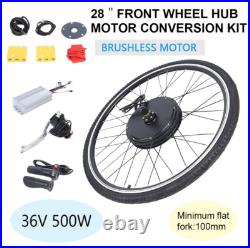 28 Inch E-Bike Electric Front Wheel Hub Motor Conversion Kit For 36V Bicycle
