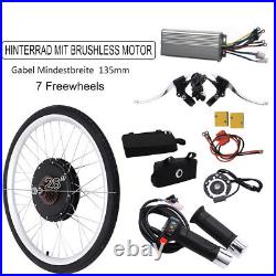 28 Rear Wheel 48V/36V Electric Bicycle Bike Motor Conversion Kit Hub