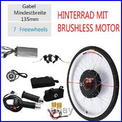 28 inch E-Bike Rear Wheel Conversion Kit 48V 1000W Electric Bicycle Motor Hub
