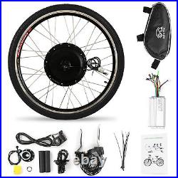 28x1.5'' 1000W Electric Bicycle Conversion Kit bike Motor Front Wheel LCD X3S3