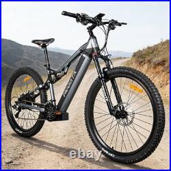 29'' Electric Mountain Bicycle for Adult 48V 19.2Ah Commuter City eBike 27 Speed