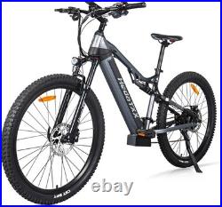 29'' Electric Mountain Bicycle for Adult 48V 19.2Ah Commuter City eBike 27 Speed