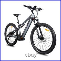 29'' Electric Mountain Bicycle for Adult 48V 19.2Ah Commuter City eBike 27 Speed