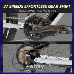 29'' Electric Mountain Bicycle for Adult 48V 19.2Ah Commuter City eBike 27 Speed