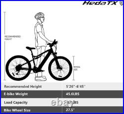 29'' Electric Mountain Bicycle for Adult 48V 19.2Ah Commuter City eBike 27 Speed
