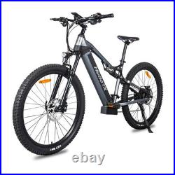 29'' Electric Mountain Bicycle for Adult 48V 19.2Ah Commuter City eBike 27 Speed