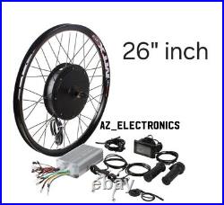 2kw 2020 MTX Wheel 48v ebike bicycle electric bike hub motor conversion kit 26in