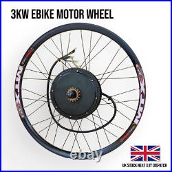 3000W 72V MTX Ebike Hub Motor Wheel Brushless Electric Bike MTB Stealth Bomber