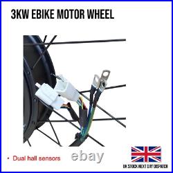 3000W 72V MTX Ebike Hub Motor Wheel Brushless Electric Bike MTB Stealth Bomber