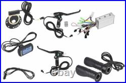 350W 36V 48V LCD Panel Electric Bicycle E-bike Brushless Motor Controller Kit