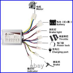 350W Electric Bicycle Bike Conversion Kits 24V36V E-Bike Brush Motor WithFreewheel