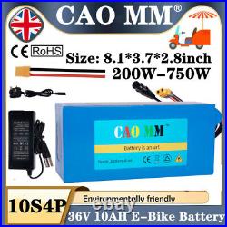 36V10AH Lithium Battery Li-ion EBike Battery Charge For Electric Bicycle Scooter