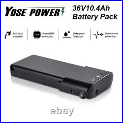 36V10.4Ah Li-ion Electric Bicycle Rear Battery Pack for MIFA, Viking, Lectro