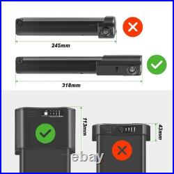 36V10.4Ah Li-ion Electric Bicycle Rear Battery Pack for MIFA, Viking, Lectro