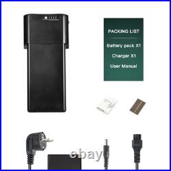 36V10.4Ah Li-ion Electric Bicycle Rear Battery Pack for MIFA, Viking, Lectro