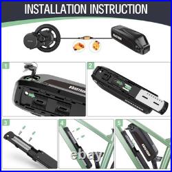 36V13Ah Varstrom Lithium Ebike Battery 30A BMS & Charger for Electric Bike Motor