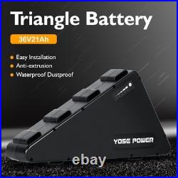 36V21Ah Electric Bike Lithium-ion Battery for 250W-1000W Motor + 3A Charger