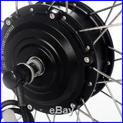 36V250W 20Front E-bike Motor Electric Bicycle Hub Motor Conversion Kit Black
