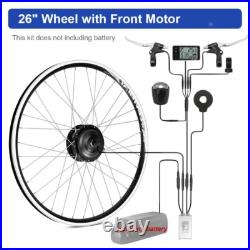 36V250W 26 Electric Bike Conversion Kit Front Hub Motor Wheel Retrofit Kit 36V250W 26 Electric Bike Conversion Kit Front Hub Motor Wheel Retrofit Kit