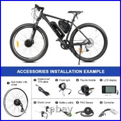 36V250W 26 Electric Bike Conversion Kit Front Hub Motor Wheel Retrofit Kit 36V250W 26 Electric Bike Conversion Kit Front Hub Motor Wheel Retrofit Kit
