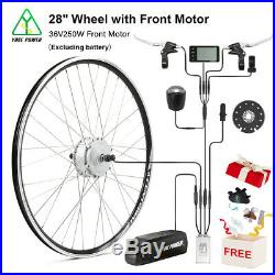 36V250W 28 700c Electric Bike Conversion Kit Front Hub Motor Wheel Retrofit Kit