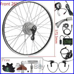 36V250W Electric Bicycle Hub Motor Conversion Kit 26 Front Wheel E-bike Kit
