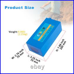 36V 10AH E-Bike Battery Li-ion Charger For Electric Bicycles Scooter Motor 13s4p