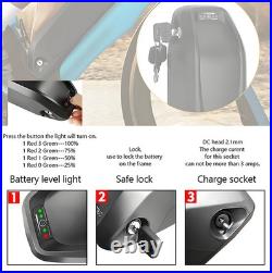 36V 10AH Electric Bicycle Ebike Battery Pack Downtue for 500W 750w 350w Motor