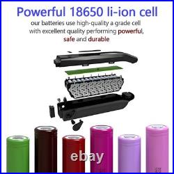 36V 10AH Electric Bicycle Ebike Battery Pack Downtue for 500W 750w 350w Motor