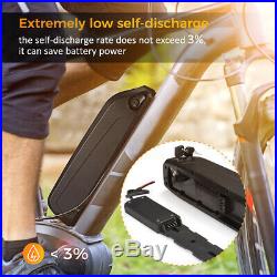 36V 10Ah 500W Downtube Lithium Li-ion Battery Pack E-Bike Electric Bicycle Motor