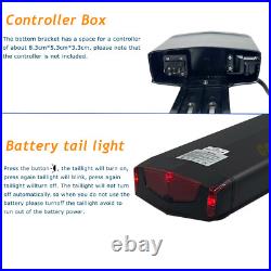 36V 13Ah e-bike Lithuim Battery Electric Bicycle LED+Rear rack Carrier 500W 750W