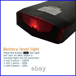 36V 13Ah e-bike Lithuim Battery Electric Bicycle LED+Rear rack Carrier 500W 750W