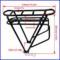 36V 13Ah e-bike Lithuim Battery Electric Bicycle LED+Rear rack Carrier 500W 750W