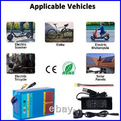 36V 20Ah Lithium Ebike Battery & XLR Charger for Electric Motor Bicycle Tricycle