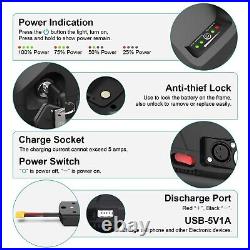 36V 24Ah 0-1500W Motor Hailong Lithium Ebike battery Electric bike Battery
