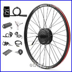 36V 250W 26'' 27.5'' Electric Bicycle Hub Motor Conversion Kit e-bike Rear Wheel