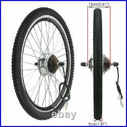 36V 250W 26 Electric Bicycle Motor Conversion Kit E Bike Rear Wheel PAS Hub