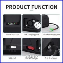36V 26Ah Ebike battery Li-ion LG Cells For 250w-700w Electric Bike Motor USB